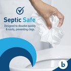 New Boardwalk 6144 4  X 3  2-ply Septic Safe Toilet Tissue - White  96 carton 