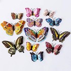 12pcs 3d Butterfly Wall Stickers Pvc Children Room Decal Home Decoration Decor