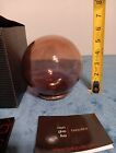 Bella Ball Art Glass Float Pacific Northwest Artist Rare Maple Leaf  W Box