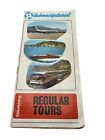 Vintage Dalmatia Croatia Yugoslavia Travel Guide Tourism Brochure 1970s Hvar Map