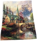 The Lord s Prayer Our Father Faux Fur Christian Super Soft Throw Blanket Amen