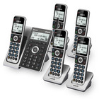 Vtech 5 Handset Extended Range Cordless Answering System With Caller Id Announce