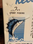 Vintage Penn Reels Thermometer Sport Fishing Tackle Mfg Co Advertising Sign