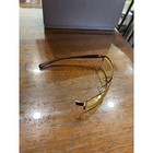 Gunnar Optiks Gaming Glasses Amber Tint Brown Metal Frame Broken Arm For Repair