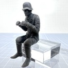 World War 2 German Driver Or Gunner Toy Soldier Military Resin 1 32 Ww2 Figure