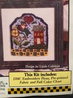 New 2005 Jeremiah Junction Punchneedle Embroidery Kit Crow   Sunflower New