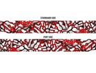 Chameleon Xd2 White And Red Camo Boat Wrap Kit 3m Premium Cast Vinyl - 15 Sizes