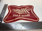 Vtg Miller High Life Large Back Patch Jacket Vest Brewery Beer 8    Logo Badge Nos