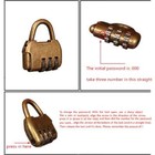 Retro Treasure Chest With Lock Vintage Wooden Storage Box Antique Style Jewelry