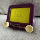 Ohio Art Pocket Etch A Sketch Unisex Os Purple Yellow Vintage 90s Travel Toy