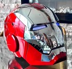 Iron Man Us    Avengers Mk5 Black Silver Black Mk50 Helmet Voice Base New Cool