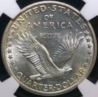 1917-s Type-1  25c Standing Liberty Quarter Ngc Ms-62 Fh
