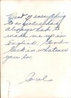 Vintage Signed B w Portrait Photo Joyce C  From Carol Autographed 1940s
