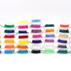 Dental Orthodontic Elastic Rubber Power Chain Braces Bands Short long close