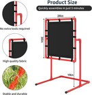 30x28 In Baseball Strike Zone Pitching Training For Plastic Balls  Practice Net