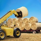 49  Hay Spear Bale Spear 4500lb Bucket Attachment Quick Attach Square Bale Spike