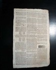 Colonial Pennsylvania Philadelphia Pa Post-benjamin Franklin 1769 Old Newspaper