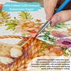 2 Pack Watercolor Coloring Book For Adults  9   6 5 Inches   Portable Lay-flat D