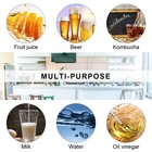 Glass Bottles With Stoppers 32oz Brewing Bottles For Kombucha Soda Juice