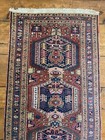 Stunning Antique Serapi Heriz Rug With Rare Large Drawing  3 5x10 5 1920s