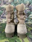 Military Style Desert Combat Boots Tan Panama Sole Hot Weather 2 3 4 5 6 7   14