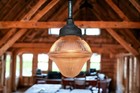 1-holophane Acorn Baraboo Pendant Light Vintage Warehouse Fixture Kitchen Island