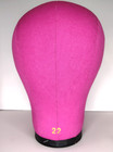 Canvas Cork Wig Block 22  Mannequin Head For Wig Making Gexworldwide Gex