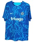 Nike Chelsea Fc Pre Match Football Shirt Soccer Jersey Blue Dm2562-448 Men s Xl
