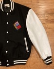 Rare Vintage 1990 Mcdonald s Moscow  Russia Leather Wool Varsity Jacket X-large