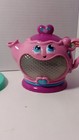 Leapfrog Musical Rainbow Tea Party Teapot Set With Plate And Spoon Tested Works