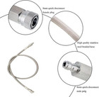 Paintball Airsoft Pcp Air Pump Fill Hose 36 Inch High Pressure Stainless Steel W