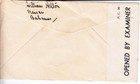 Bahamas War Tax-sg 100 single Frank -nassau 23 mar 43-wwii Censor To Usa