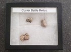 Custer Battle Relic  3 Lead Shot   Rare   6 25 1876  major Collection  Coa  Rare
