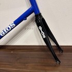 Gios Panto Frameset Size 51 Blue Steel Frame Road Bike Mini Velo Used