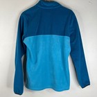 Columbia Fleece Pullover Benton Springs Snap Neck M Blue Colorblock Xl0632 Top