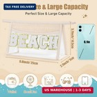 Clear Makeup Bag Waterproof Cosmetic Travel Toiletry Organizer Zipper Pouch