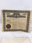 Vintage Texas Motor Car Association Stock Certificate