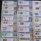 Lots 100 Different Paper Money Unc Collection 50 Countries World Banknotes