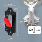 6 Pack European Mount Skull Hanger Deer Skull Mount Hanger With Silicone Protect