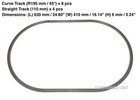 Z Scale Rokuhan 6 5mm Gauge Oval Track Set   Train Controller W feeder Cable Nib