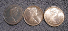 3 Canadian Silver Dollars  1965 1966 1967    Lot Of 3 Silver Coins