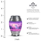 Dinosaurs Decorative Funeral Urn For Miniature Adult Dad Human Ashes Urn 3 Inch