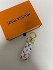 Louis Vuitton X Takashi Murakami Monogram Keychain White Multicolore
