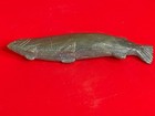 Inuit Soapstone Carving Of A Fish  4 5  Wide