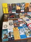 Large Lot Vintage Travel Brochures Maps Railroad Guides Tourism Ephemera 1947-8