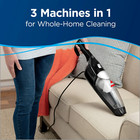 Bissell 3-in-1 Turbo Stick Vacuum 2610 Black Lightweight Corded Cleaner