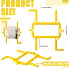 1 Pcs Anchor Rope Winder Large Heavy-duty Cord Spool Organizer With Handle Holds