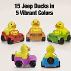 15 Jeep Ducks Rubber Ducks  5 Classic Colors 2 8 Inch Bath Ducks The Shape Of A 