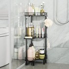 Corner Shower Caddy Standing - 3-tier Stainless Steel Shower Organizer