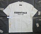 200  Sold Fear Of God Essentials Tee Ss22 Light Oatmeal  Xxs-xxl 100  Authentic